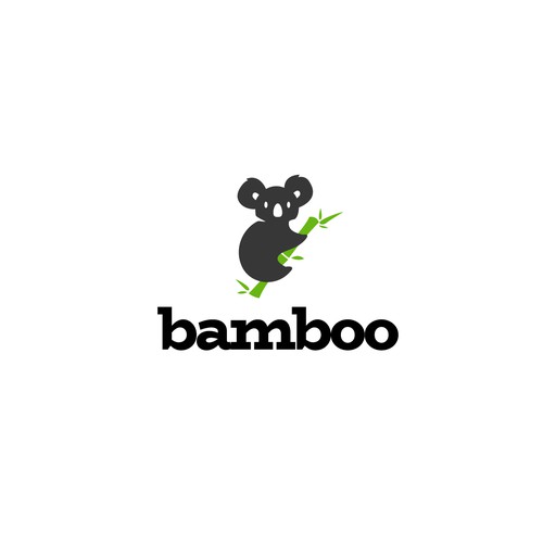 Bamboo logo with the title 'startup logo'