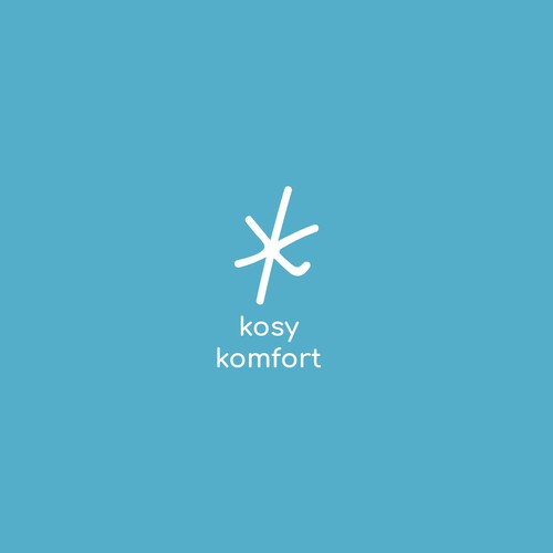 Sock logo with the title 'Logo concept for Kosy Komfort socks'