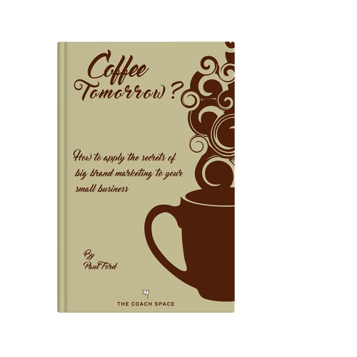Story book cover with the title 'Coffe Tomorrow '