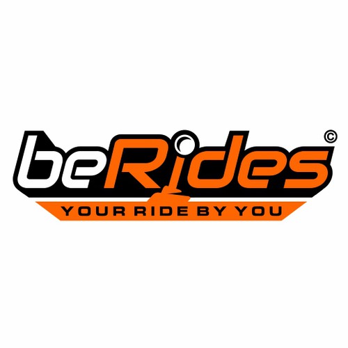 Ride logo with the title 'BeRides motor enthusiast'