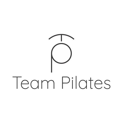 Pilates logo with the title 'Logo Design '
