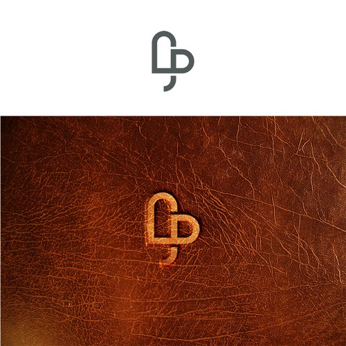 Leather logo with the title 'Leatherphilia Logo exploration'