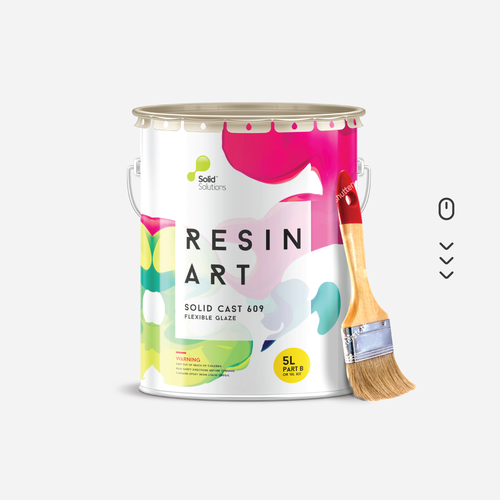 Paint design with the title 'Solid Solution'
