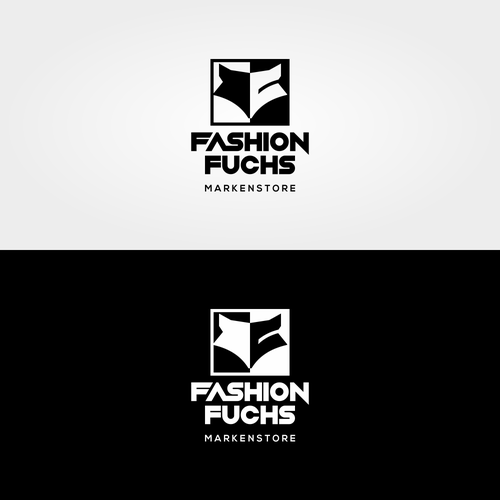 Skateboard logo with the title 'fashion fuchs'