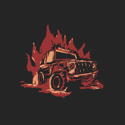 Number 4 logo with the title 'It's Hell on Wheels'