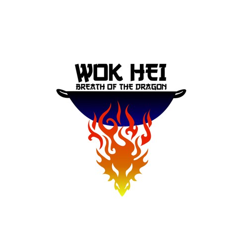 Dragon t-shirt with the title 'Wok Hei Breath Of The Dragon'