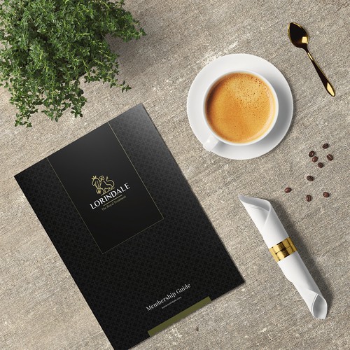 Classy design with the title 'Elegant Multipage Brochure for Lorindale'