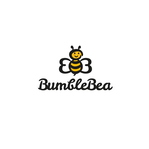 Bumblebee design with the title 'Logo for baby linens saler'
