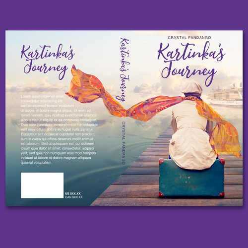 Time travel book cover with the title 'Book cover contest entry'