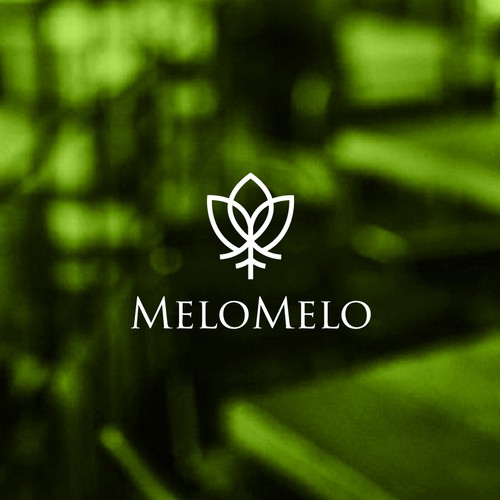 Bar logo with the title 'melomelo'