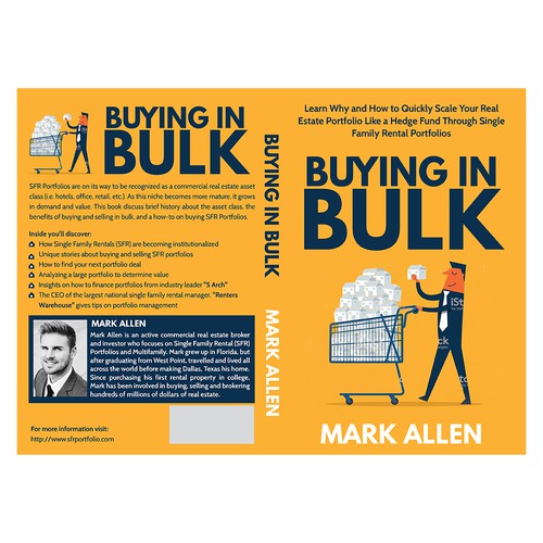 House design with the title 'Buying in Bulk Book Cover'