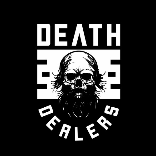 Martial arts logo with the title 'Death Dealers'