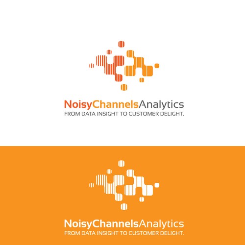 Analytics logo with the title 'NoisyChannels - logo'