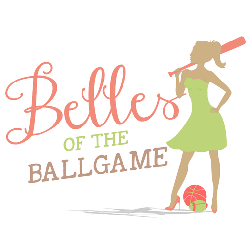 Dress design with the title '"Belles of the Ballgame" Needs a Ballin' Logo Design!'