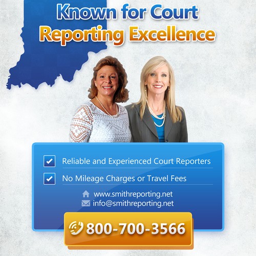 Excellence design with the title 'Smith Reporting'