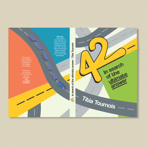 Cool book cover with the title 'Book cover'