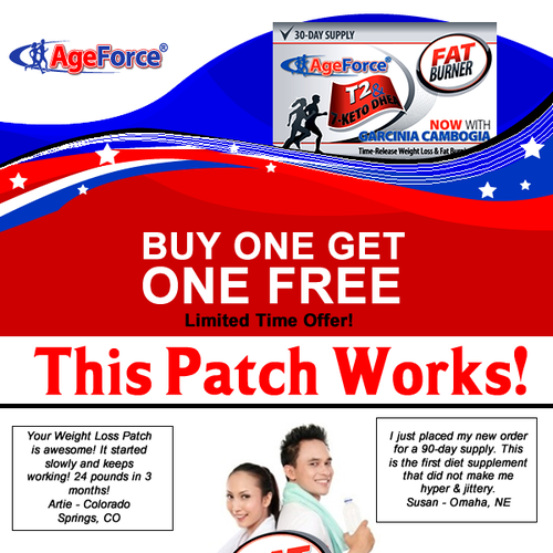 HTML design with the title 'Fat Burner HTML e-mail newsletter'