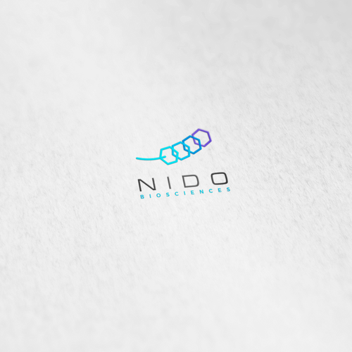 DNA design with the title 'Logo for New Neuro Biotech Company'