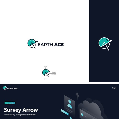 Land design with the title 'Logo for EartAce'