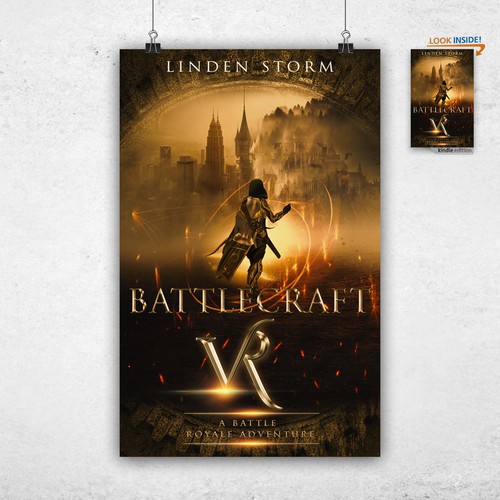 Fantasy design with the title 'Battlecraft VR'