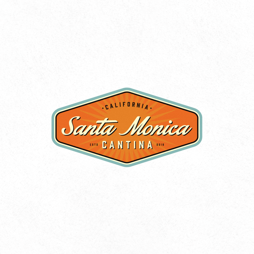 California logo with the title 'Santa Monica Cantina'