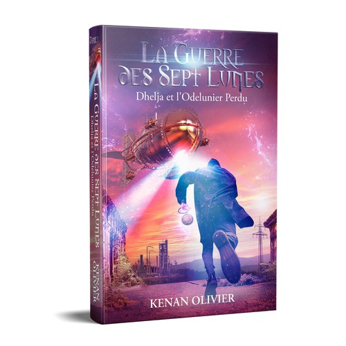 Photography book cover with the title 'La Guerre des Sept Lunes'