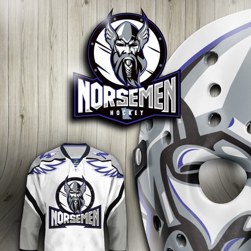 Sports brand with the title 'Norsemen Hockey (St. Cloud Minnesota)'