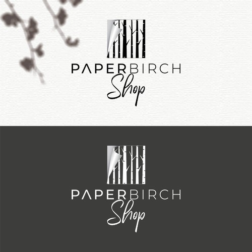 Homeware logo with the title 'Paper Birch - Shop'