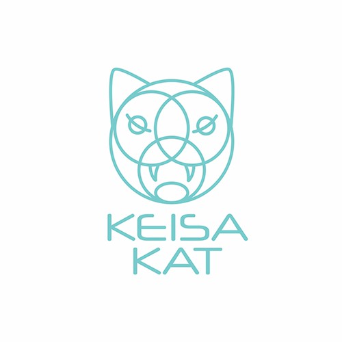 House music logo，标题为“Keisa Kat logo”