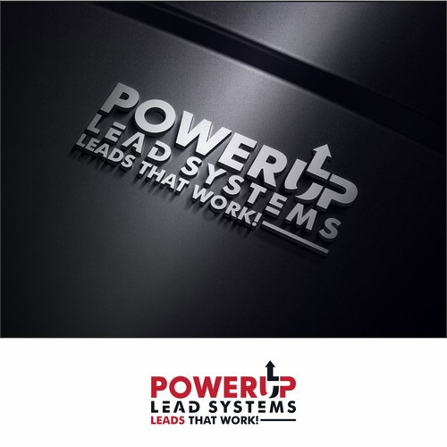 Work logo with the title 'New Lead Gen start-up needs cool new logo!'