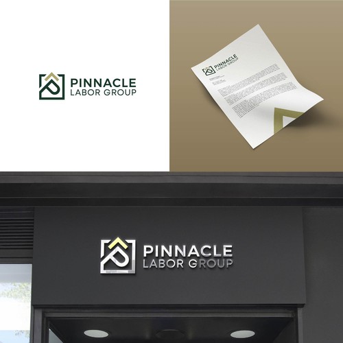 Agriculture brand with the title 'Labor Group logo design.'