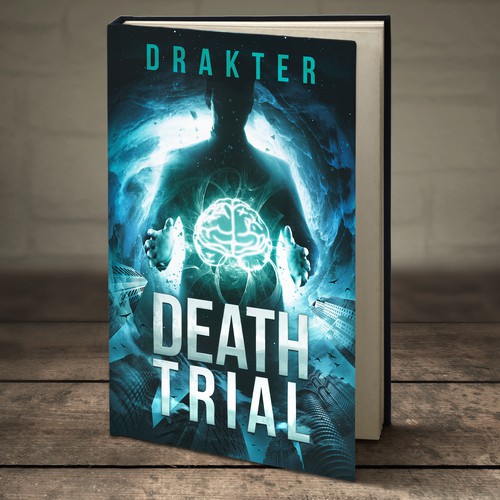 Action book cover with the title 'Book Cover Design'