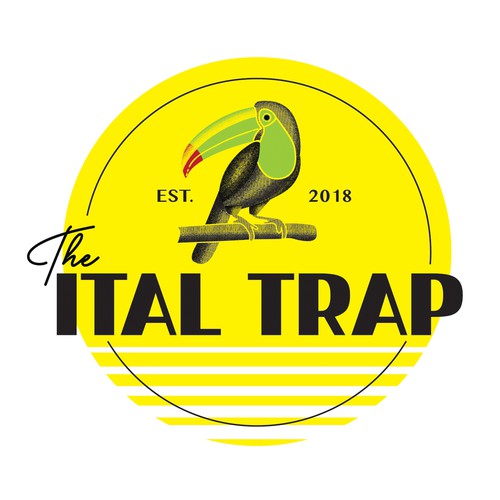 Young adult logo with the title 'the Ital Trap'