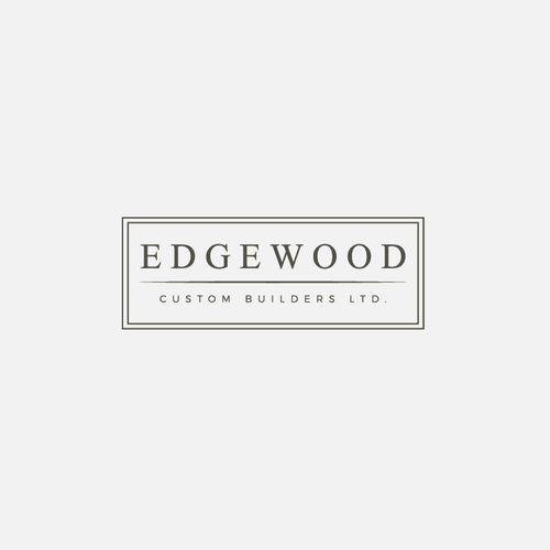 Square logo with the title 'Edgewood'