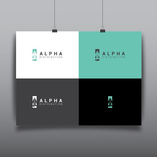 Aggressive design with the title 'logo for audio equipment distributor v7'