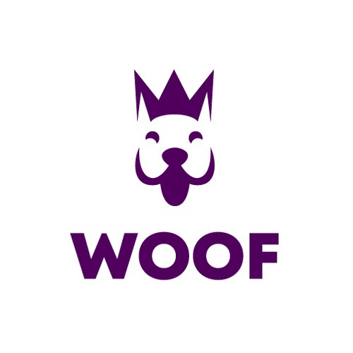 Bulldog logo with the title 'Logo for pet service'