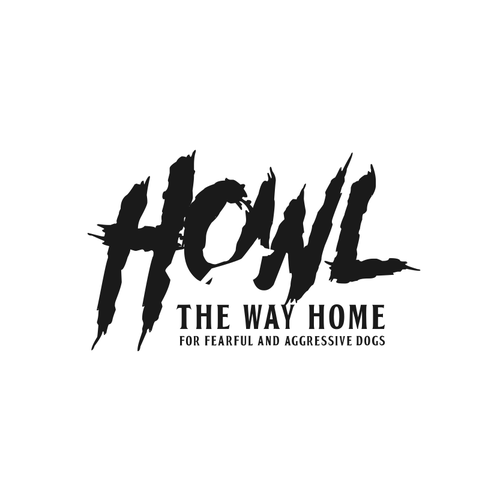 Horror logo with the title 'Howl'