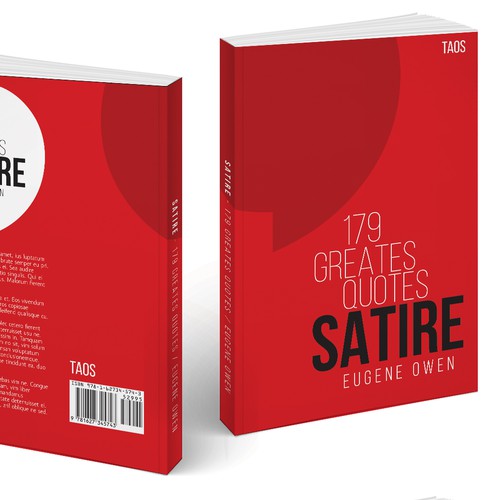 Typography book cover with the title 'Quotes books'