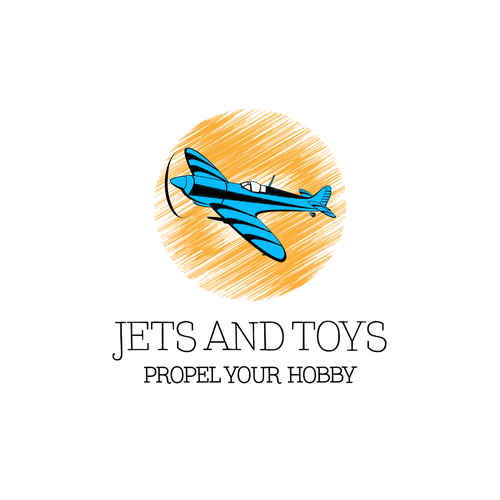 Toy design with the title 'Online toys store logo'