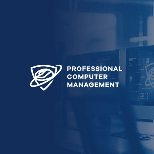 Mouse logo with the title 'Logo Redesign and Desktop Background'