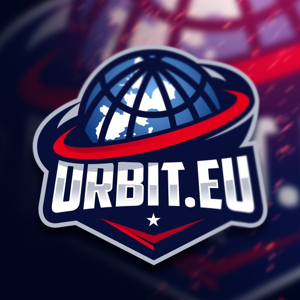 Esports logo with the title 'Orbit.EU'