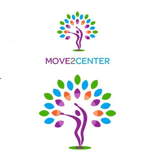 Dance logo with the title 'Move2Center'
