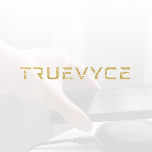 Wood brand with the title 'Logo designs for Truevyce'
