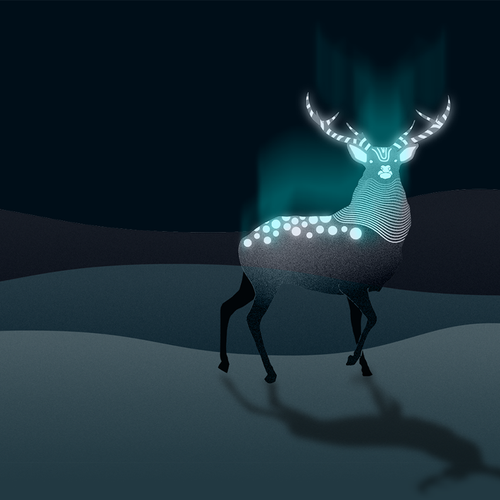 Background design with the title 'Illustration'