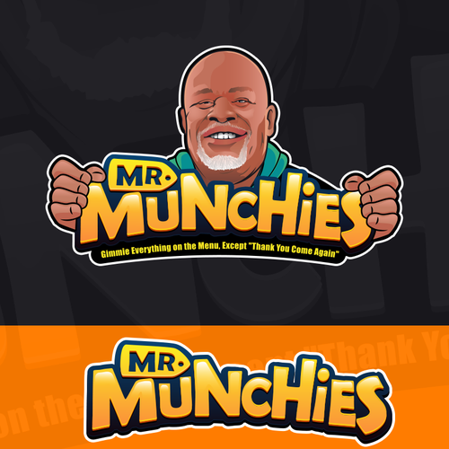 Mister logo with the title 'Help me Design MR Munchie!!! Need a logo BAD'