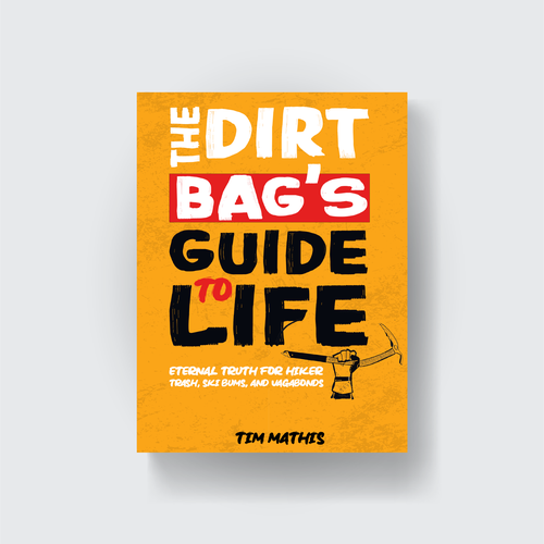 Dirt design with the title 'Dirt Book Cover Contest Entry'