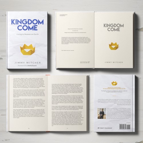 Christian book cover with the title 'Kingdom Come, by Jimmy Witcher'