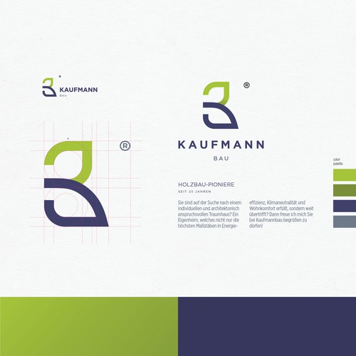 Letterhead brand with the title 'Re-Branding KB'