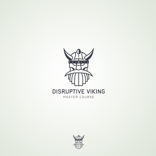 Viking ship logo with the title 'Proposal for Disruptive Viking'