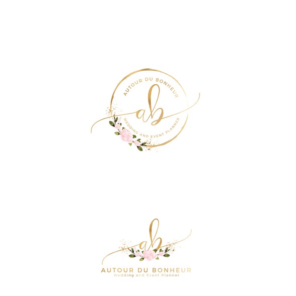 Wedding planner logo with the title 'Logo Design For Wedding And Event Planner'